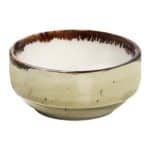 VINTAGE TERRA LIGHT GREEN TIP BOWL 6X2.8CM ESPIEL