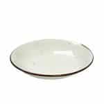 VINTAGE TERRA CREAM DEEP PASTA PLATE 26CM ESPIEL