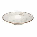 VINTAGE TERRA CREAM DEEP RISOTTO PLATE 26CM ESPIEL