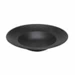 BY ORDER VINTAGE TERRA DEEP PLATE 27CM BLACK MATT ESPIEL