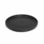 VINTAGE TERRA STEP PLATE 26CM BLACK MATT ESPIEL