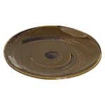 BY ORDER VINTAGE TYPHOON BROWN PLATE 24.5CM ESPIEL