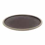KARMA STONEWARE FLAT PLATE 26.2X2CM ESPIEL