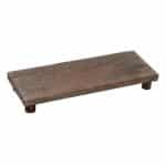 WOOD PLATTER RECTANGULAR 48X18X5CM ESPIEL