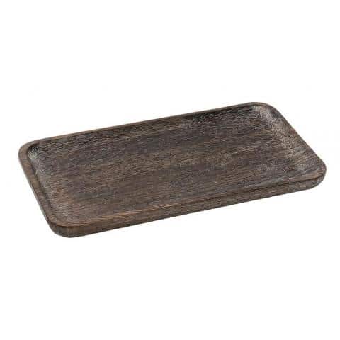 CRO-ESP-XYP313.jpg WOOD PLATTER RECTANGULAR 42X24X2CM ESPIEL - Image 1