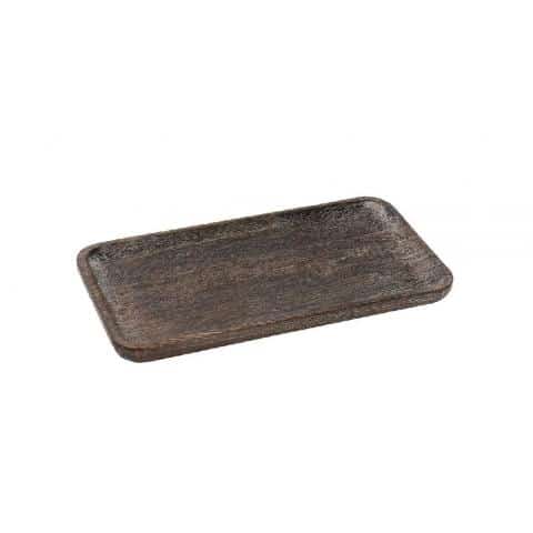 CRO-ESP-XYP315.jpg WOOD PLATTER RECTANGULAR 34X16X2CM ESPIEL - Image 1