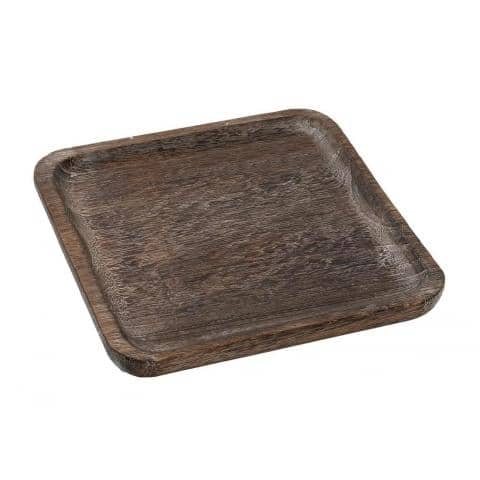 CRO-ESP-XYP316.jpg WOOD PLATTER SQUARE 30X30CM ESPIEL - Image 1