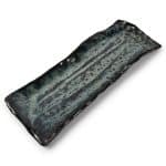 SERVING DISH PLATTER 32X9CM SEAWEED UMI F2D