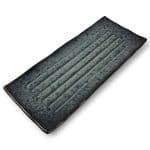 SERVING DISH PLATTER 35X15CM SEAWEED UMI F2D