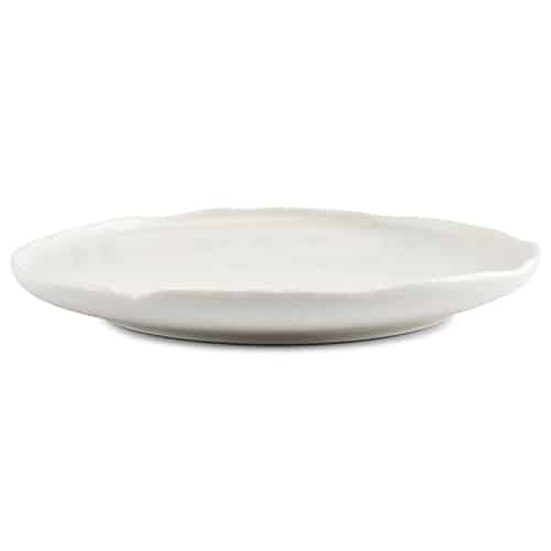 CRO-F2D-614202.jpg REACTIVE FILO OPAL FLAT PLATE 28CM WHITE F2D - Image 1