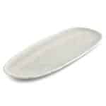 REACTIVE FILO OPAL SERVING DISH OVAL 34X14.5X2.5CM WHITE F2D