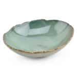 REACTIVE FILO OPAL SERVING DISH BOWL 25X20X6.5CM GREEN F2D