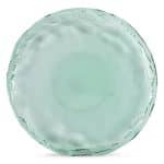 ECOVITRA GLASS GREEN SERVING DISH ROUND FLAT 39X2.5CM F2D