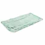 ECOVITRA GLASS GREEN SERVING DISH RECTANGULAR 49X24X2CM F2D