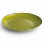 VERSO MIX PLATE ROUND 21CM GREEN CHIC BELGIUM