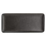 DUSK PLATE RECTANGULAR 22X10CM BLACK F2D BELGIUM