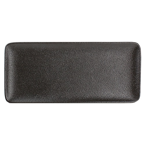 CRO-FDL-604505.jpg DUSK PLATE RECTANGULAR 22X10CM BLACK F2D BELGIUM - Image 1