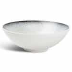 SPECKLED DUSK BOWL 18X6CM BLACK F2D BELGIUM