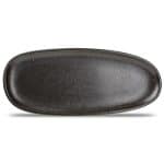 CERES PLATE 34X14.5X2CM BLACK F2D BELGIUM