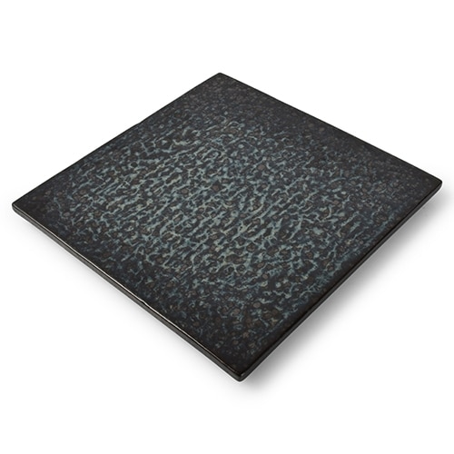 CRO-FDL-606804.jpg SERVING PLATE 21X21CM SEAWEED UMI F2D - Image 1