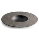 LIVELLI PASTA / DESSERT PLATE 28.5X12.5CM BLACK CHIC BELGIUM