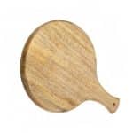 WOOD BOARD MANGO RACKET ROUND 30CMX11CM HANDLE GARIBALDI