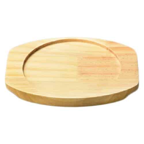 CRO-GTS-19-548.jpg BY ORDER BAMBOO WOOD BASE UNDER PLATE 22X15CM GTSA - Image 1