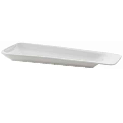CRO-GTS-60-155330.jpg PLATTER ASYMMETRICAL 30X10CM PORCELAIN GTSA - Image 1