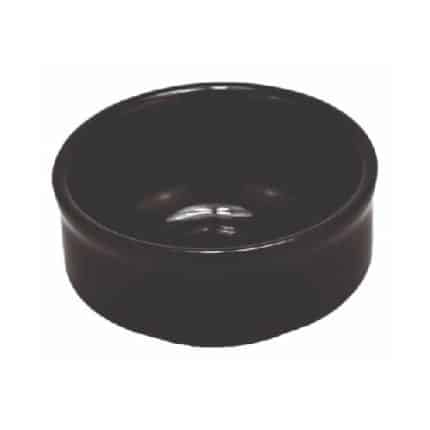 MINI BOWL ROUND BLACK 6X3CM GTSA
