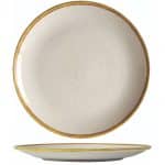 BY ORDER IVORY FLAT PLATE 25CM GTSA