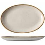 BY ORDER IVORY OVAL PLATTER 31.7X21CM GTSA NEW