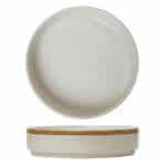 IVORY STEP PASTA/SALAD DEEP PLATE 20X4CM GTSA NEW