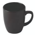 BY ORDER PORCELAIN CUP MUG CONIC 33CL BLACK MAT GTSA