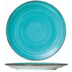 BY ORDER TIFFANY RUSTIC BLUE FLAT PLATE 25CM GTSA