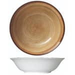 BY ORDER SAHARA RUSTIC BROWN SALAD PLATE 23CM GTSA NEW