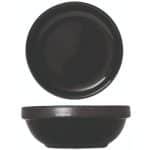 MIDNIGHT MAT BLACK BOWL STACKBOWL 14X5.4CM GTSA NEW