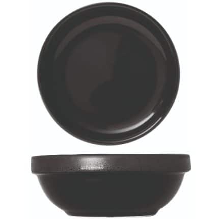 MIDNIGHT MAT BLACK BOWL STACKBOWL 14X5.4CM GTSA NEW