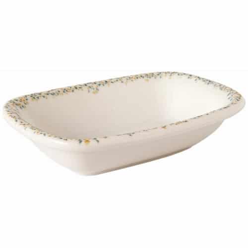 CRO-GTS-68-31108.jpg BYBONE VITRIFIED PORCELAIN TINTA TESSERA BOWL RECTANGULAR 14X9.5CM - Image 1