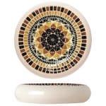 BY ORDER MOZAIK PORCELAIN DEEP PLATE 12X2.7CM GTSA