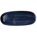 PRESTIGE PORCELAIN VYTHOS ECLYPSE PLATTER 23.5X10CM DARK BLUE GTSA