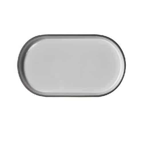 CRO-GTS-69-61835.jpg BY ORDER PRESTIGE CHARACTER WHITE OVAL PLATE STEP 35X21CM GTSA - Image 1