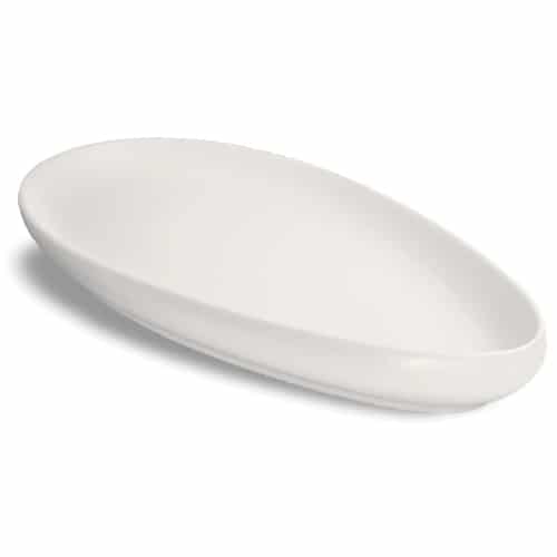 CRO-GTS-69-70018.jpg BY ORDER GOURMET PORCELAIN DEARDROP PLATE 32X18.5X3.7CM GTSA - Image 1