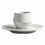 PRESTIGE PORCELAIN LUNIK SAUCER 14.5CM MAT WHITE GTSA