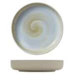 BY ORDER VITRIFIED PORCELAIN PLATE DEEP FLAT HIGH RIM 21CM BREEZE HEART SOUL by BAUSCHER GERMANY