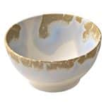 VITRIFIED PORCELAIN BOWL ROUND 14CM BREEZE HEART SOUL by BAUSCHER GERMANY