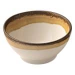 VITRIFIED PORCELAIN BOWL ROUND 14CM CUMIN HEART SOUL by BAUSCHER GERMANY