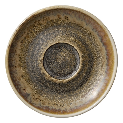 CRO-HAS-016908-000102.jpg BY ORDER VITRIFIED PORCELAIN SAUCER 12CM CUMIN HEART SOUL by BAUSCHER GERMANY - Image 1