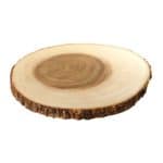 WOOD SERVING ROUND BOARD D-25.5CM PADERNO