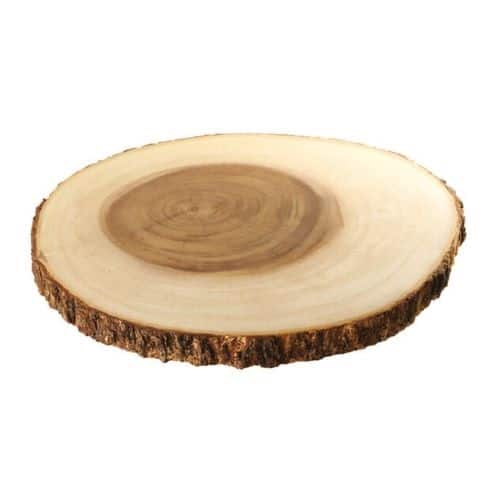 CRO-PAD-41327-04.jpg WOOD SERVING ROUND BOARD D-25.5CM PADERNO - Image 1