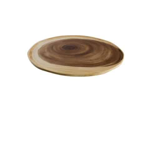 CRO-PAD-41327-07.jpg WOOD SERVING ROUND BOARD D-24CM PADERNO - Image 1
